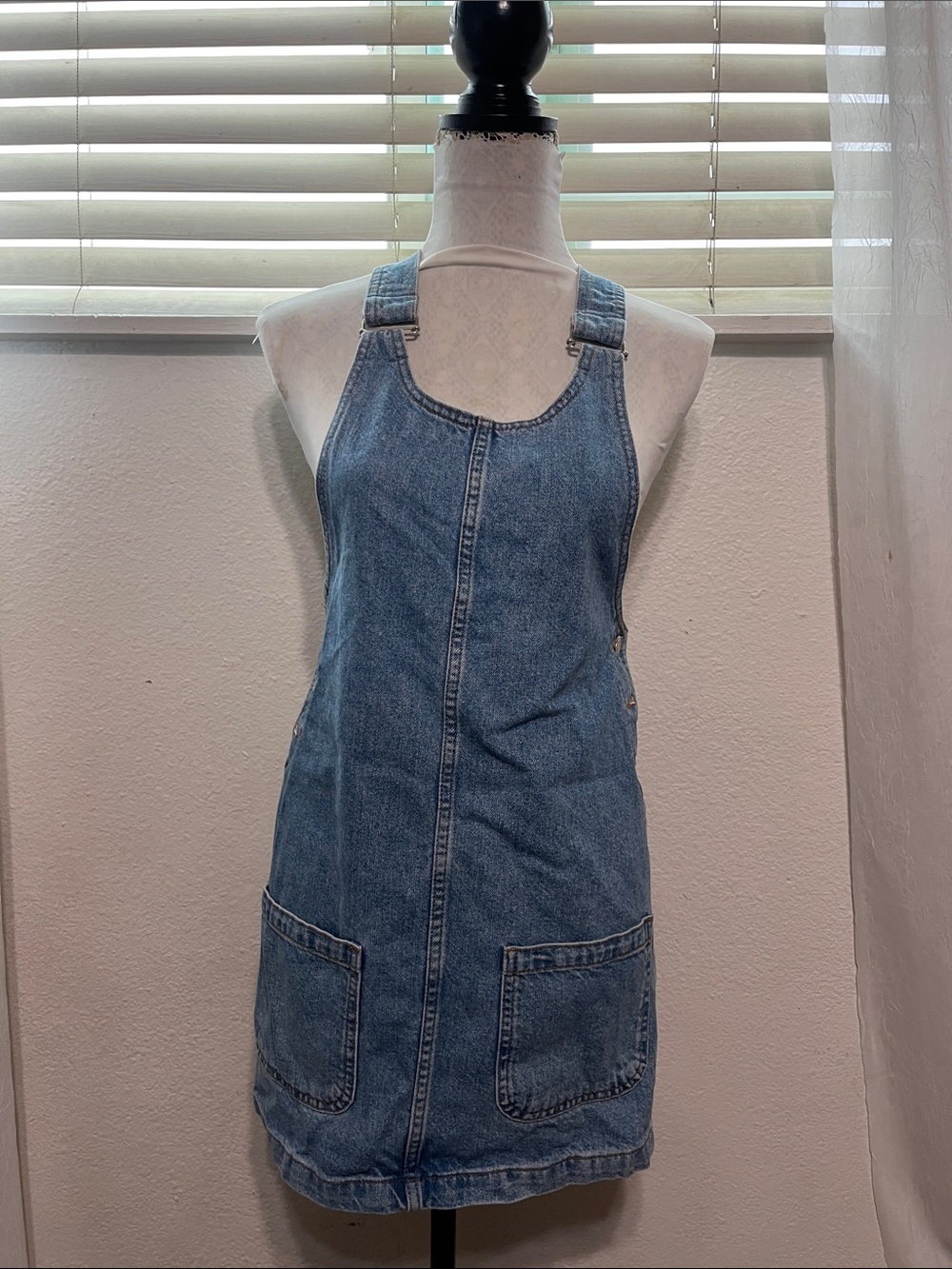 TOPSHOP MOTO denim dress